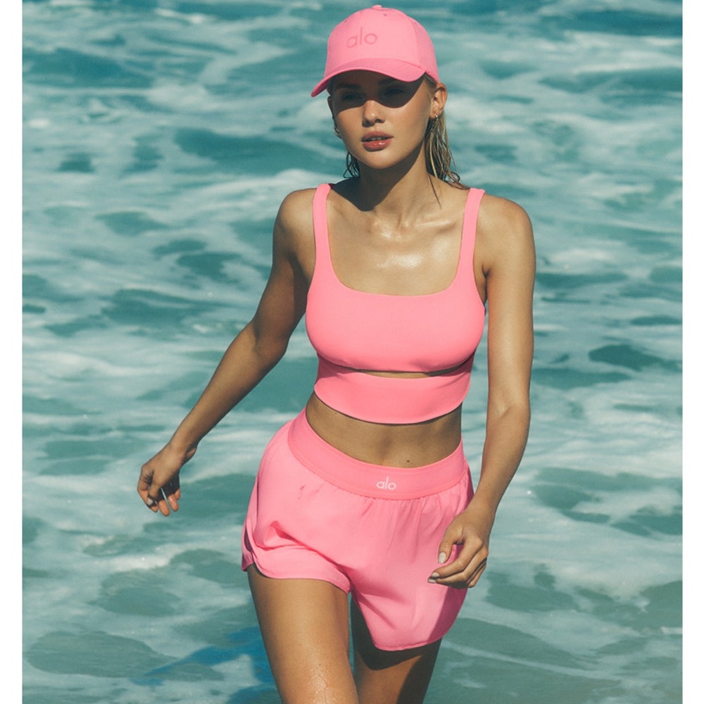 NWT Neon bubblegum match point shorts XXS